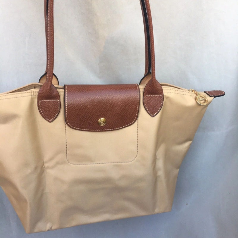 French-Inspired Embroidered Dumpling Bag