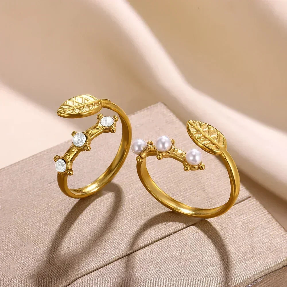 18K Gold Statement Ring