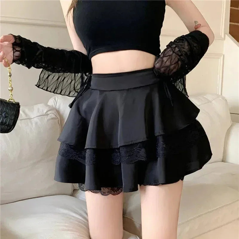 Sweet Lace Mini Skirt