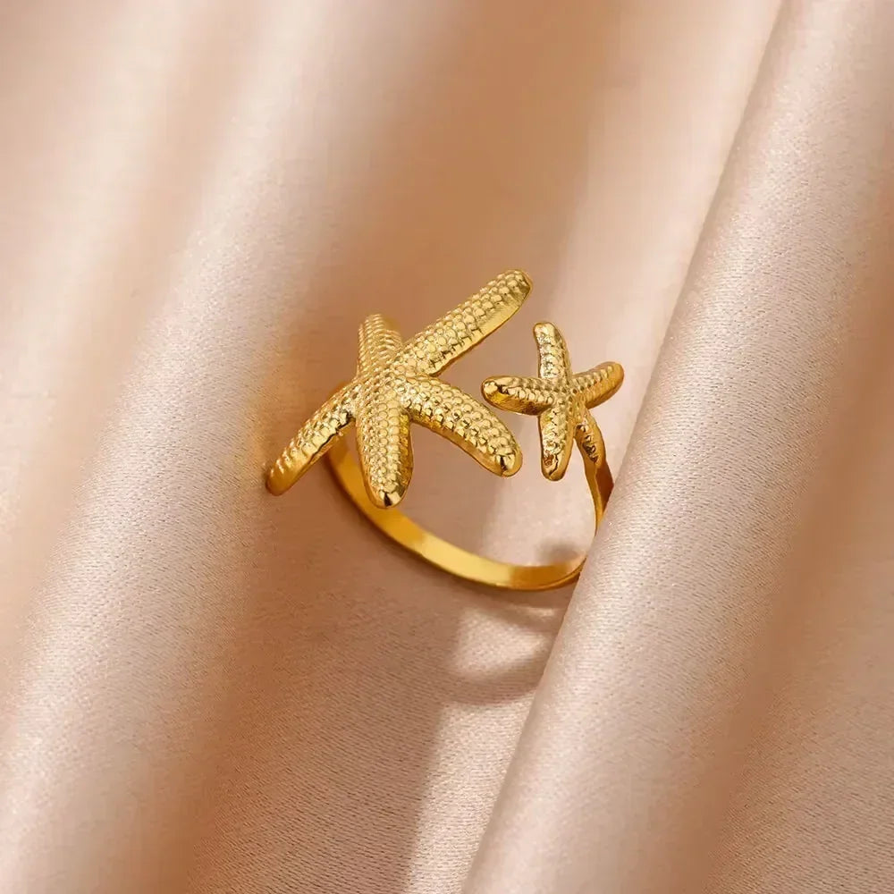 18K Gold Statement Ring