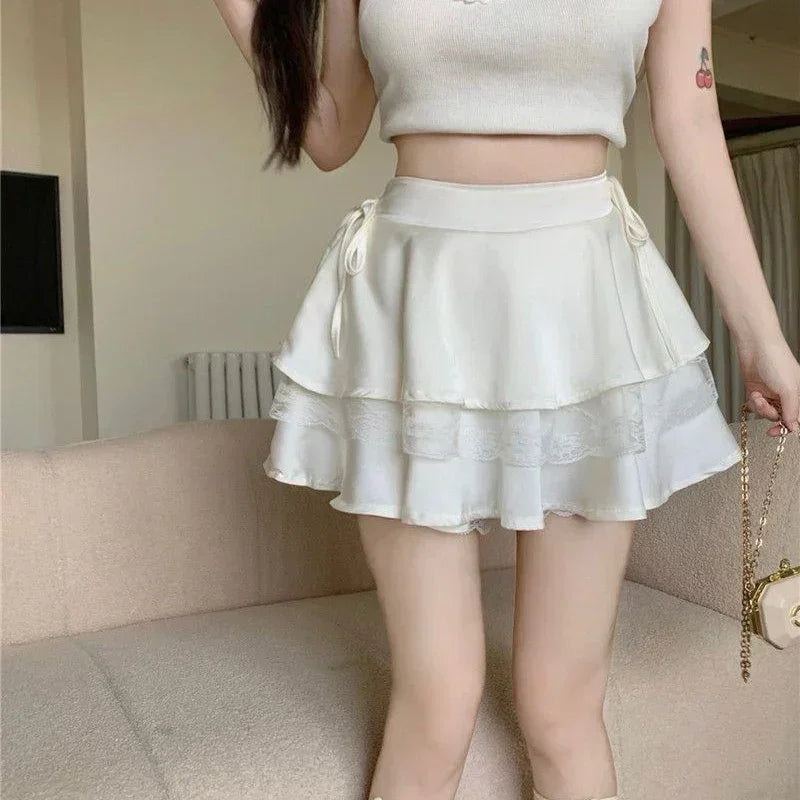 Sweet Lace Mini Skirt