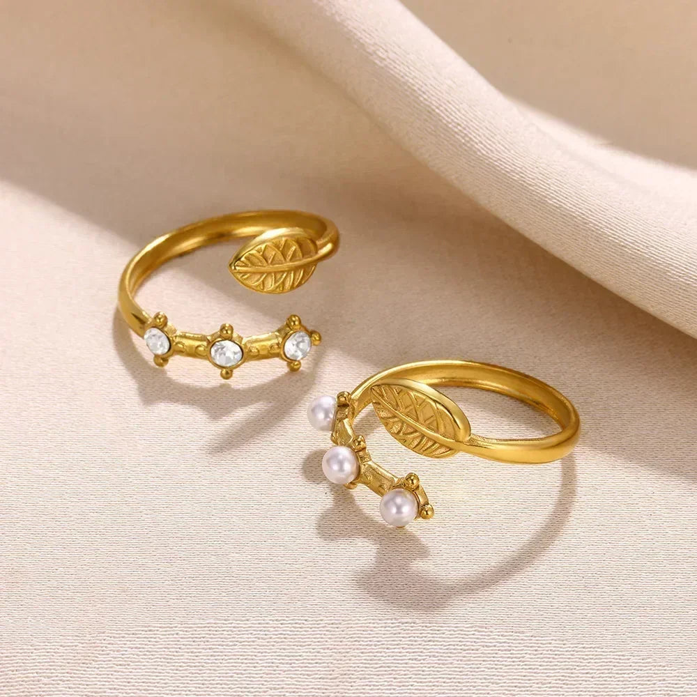 18K Gold Statement Ring