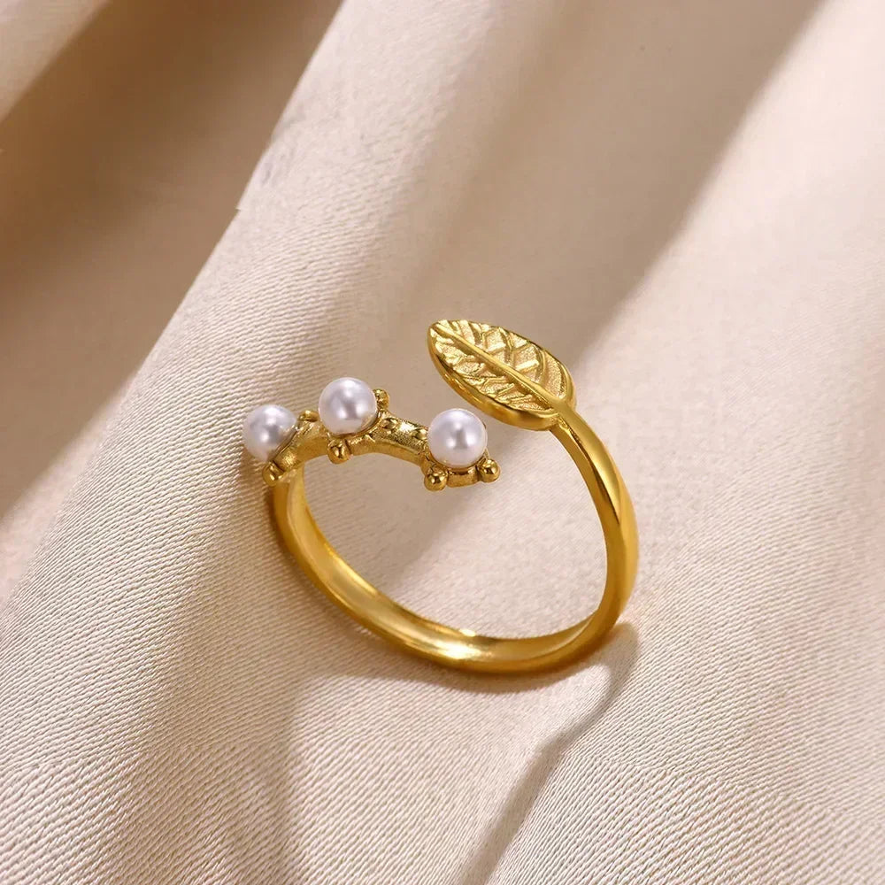 18K Gold Statement Ring