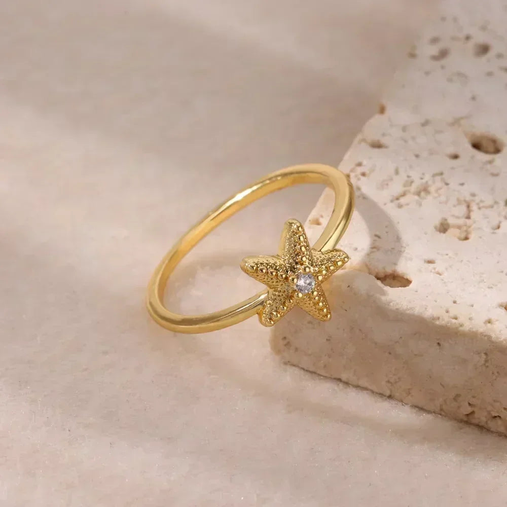 18K Gold Statement Ring